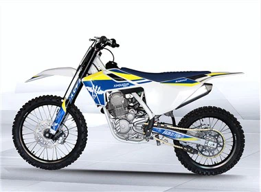 Wassergekühltes Motocross-Bike